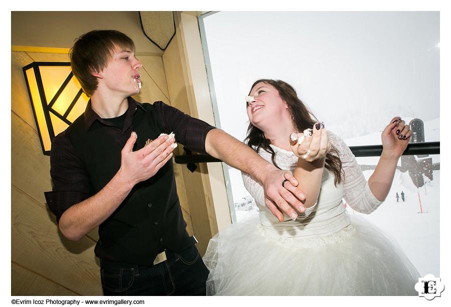 Winter Wedding at Timberline Lodge