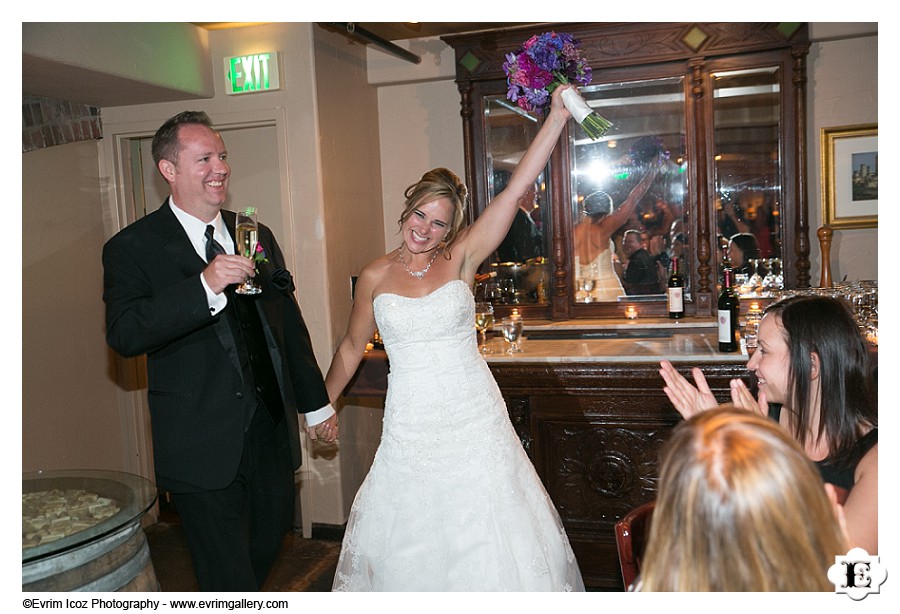 Pazzo Restaurant Wine Cellar Wedding