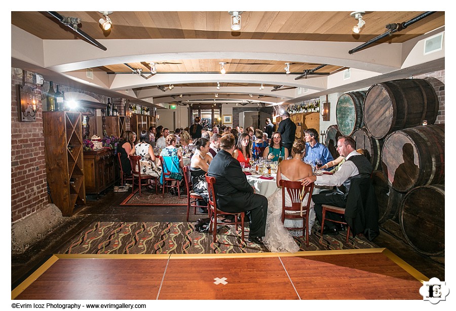 Pazzo Restaurant Wine Cellar Wedding