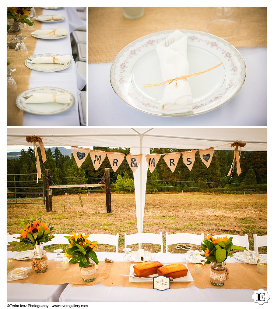 Barn Wedding at Washington White Salmon