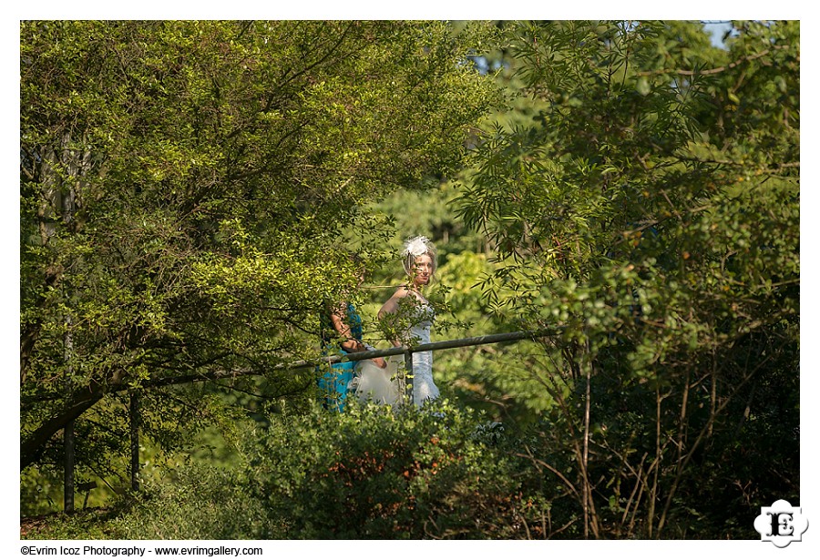 Wedding at Stevens pavilion at Hoyt Arboretum, Portland, Oregon