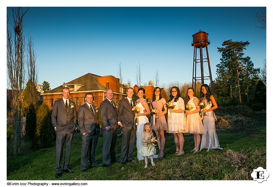 Portland Edgefield Attic Wedding