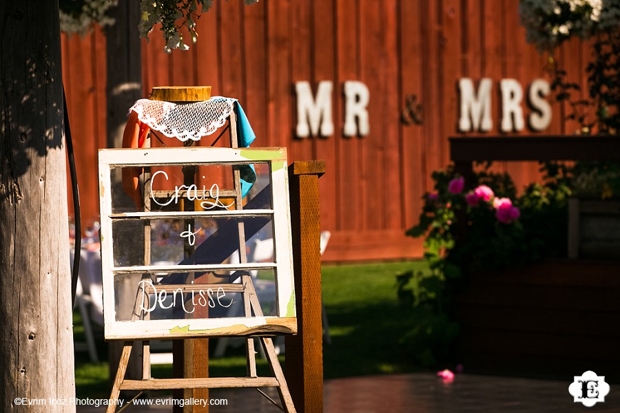 Mt. Hood Bed and Breakfast Rustic Wedding