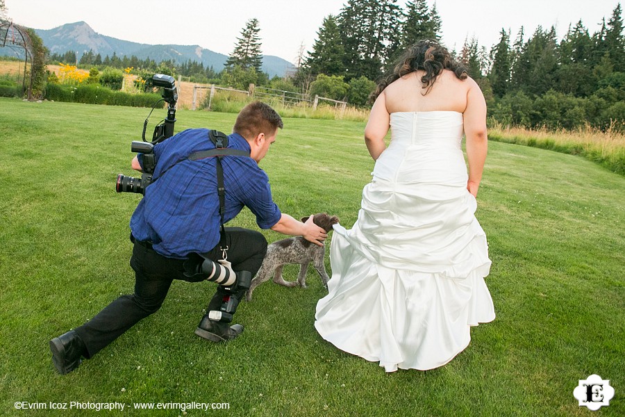 Mt. Hood Bed and Breakfast Rustic Wedding