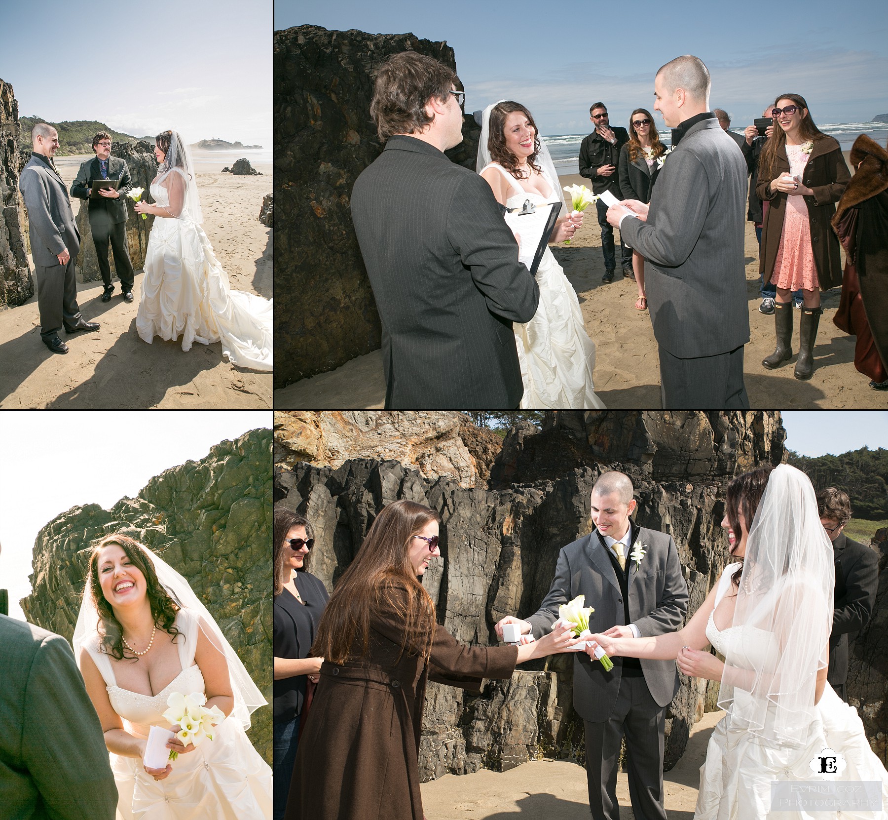 Pacific City Cape Kiwanda Oregon Beach Wedding