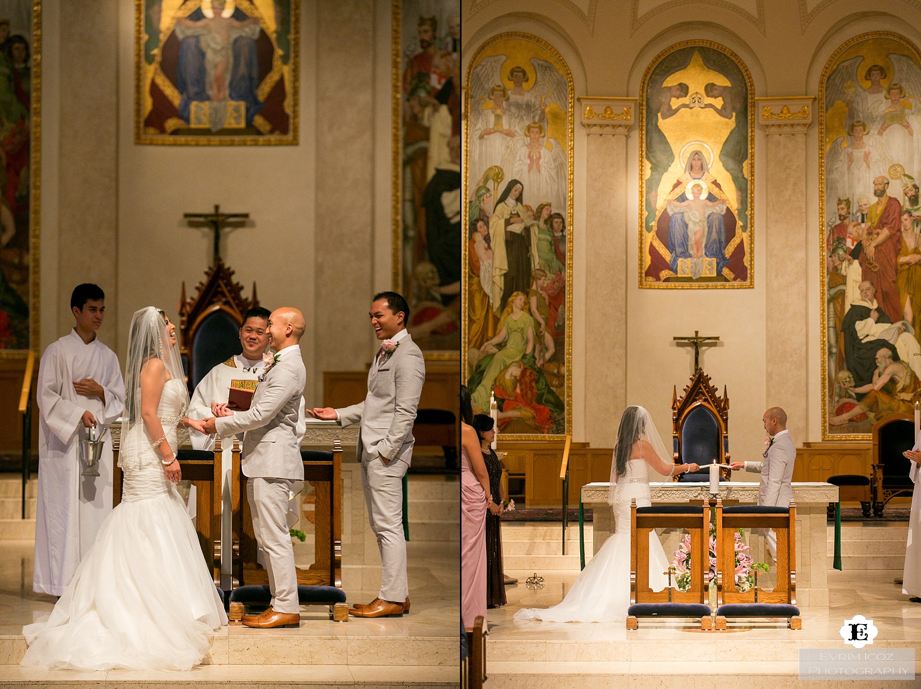 St Mary's Cathedral Wedding in Portland