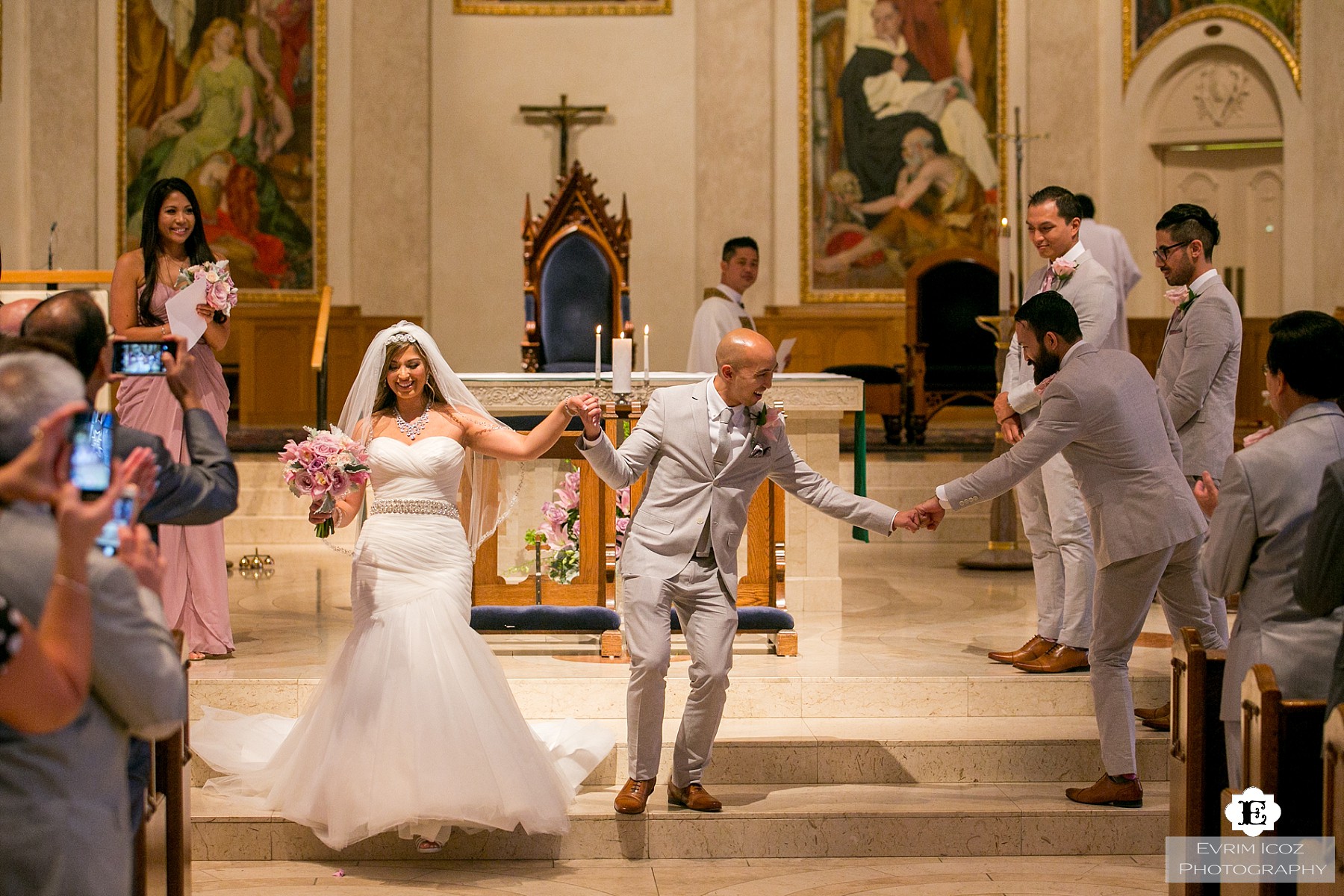 St Mary's Cathedral Wedding in Portland