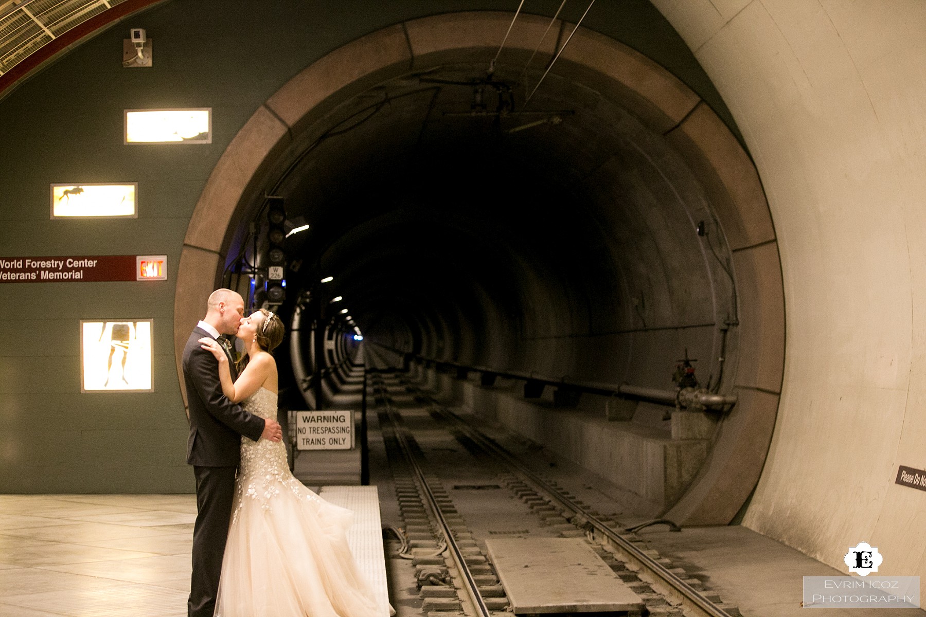 Portland MAX Train Wedding