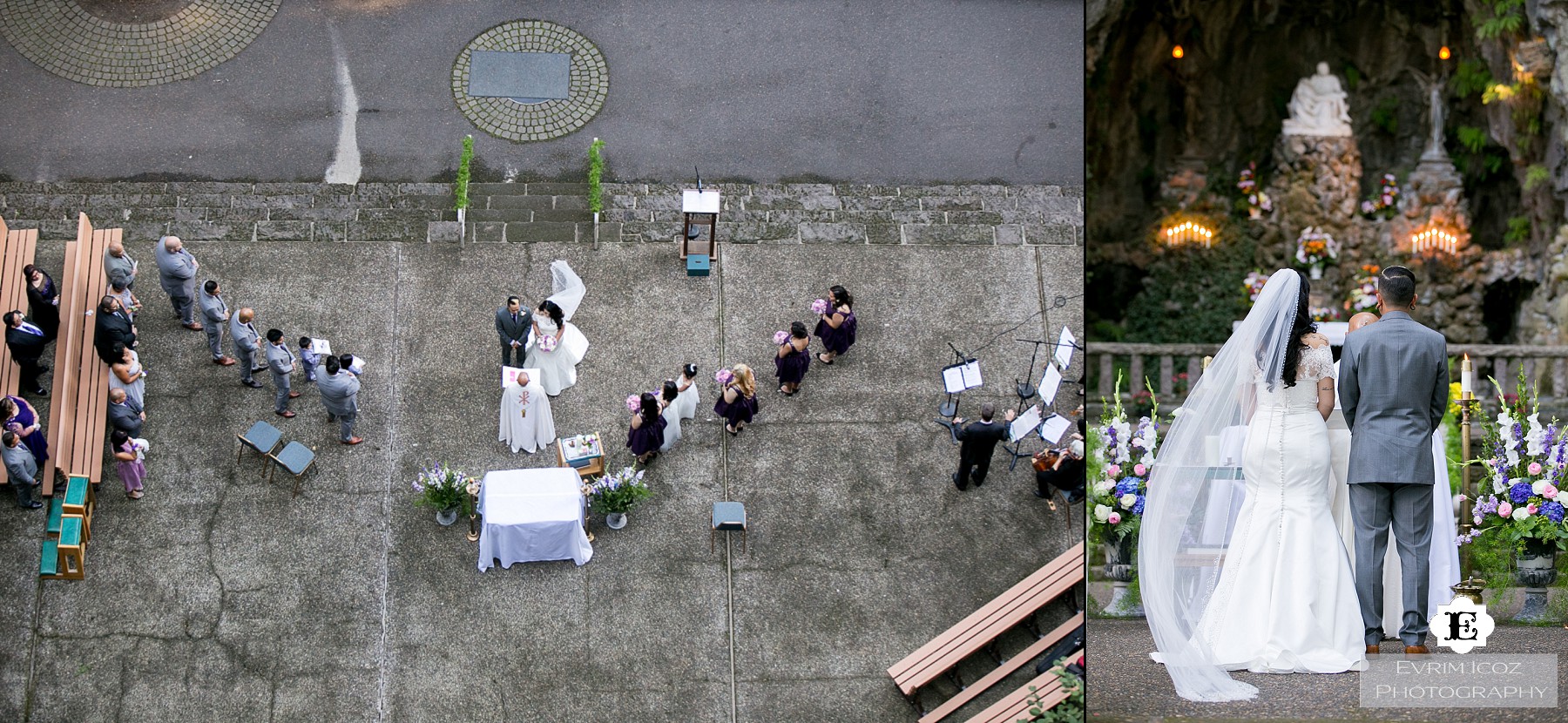 Wedding at The Grotto, Portland