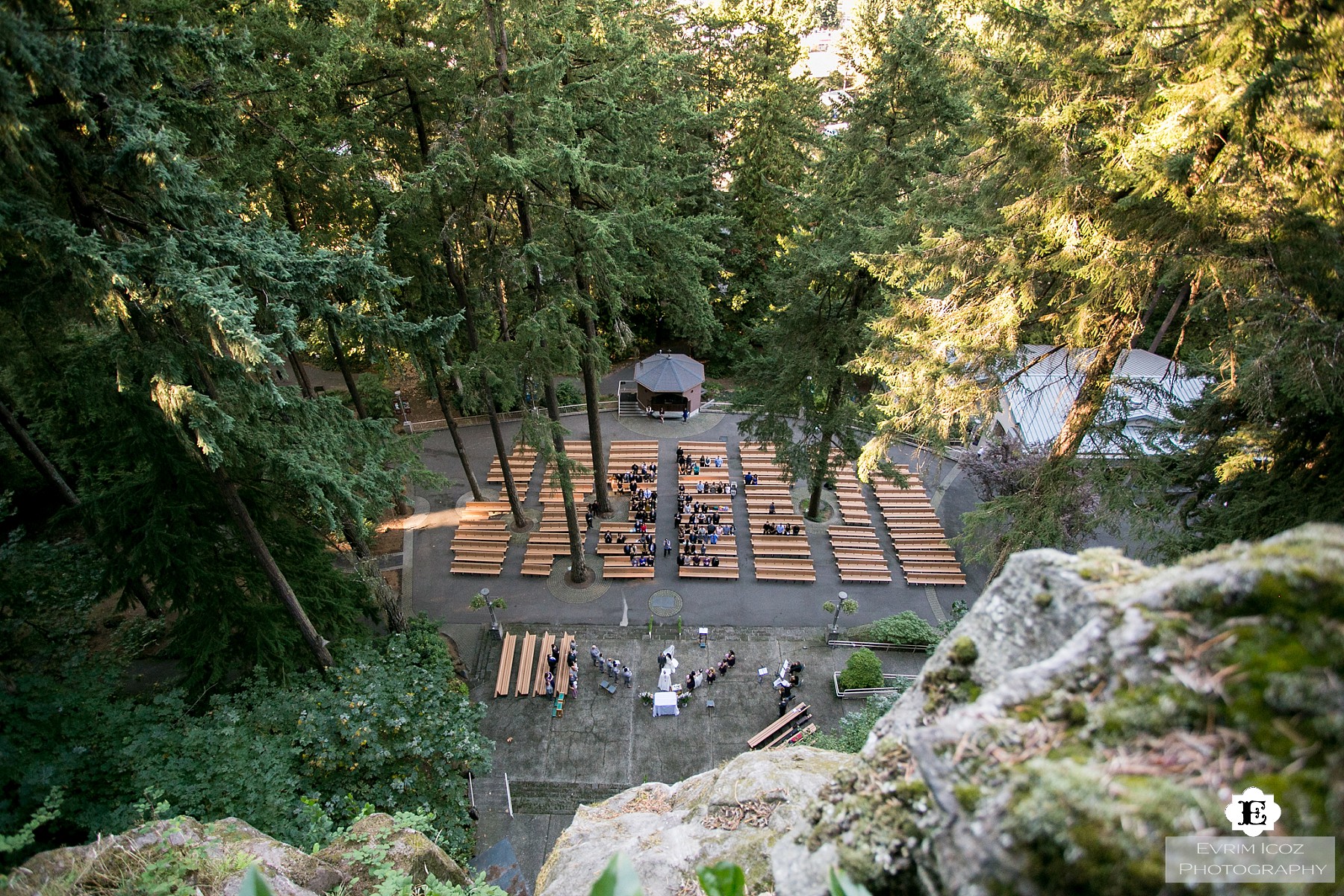 Wedding at The Grotto, Portland