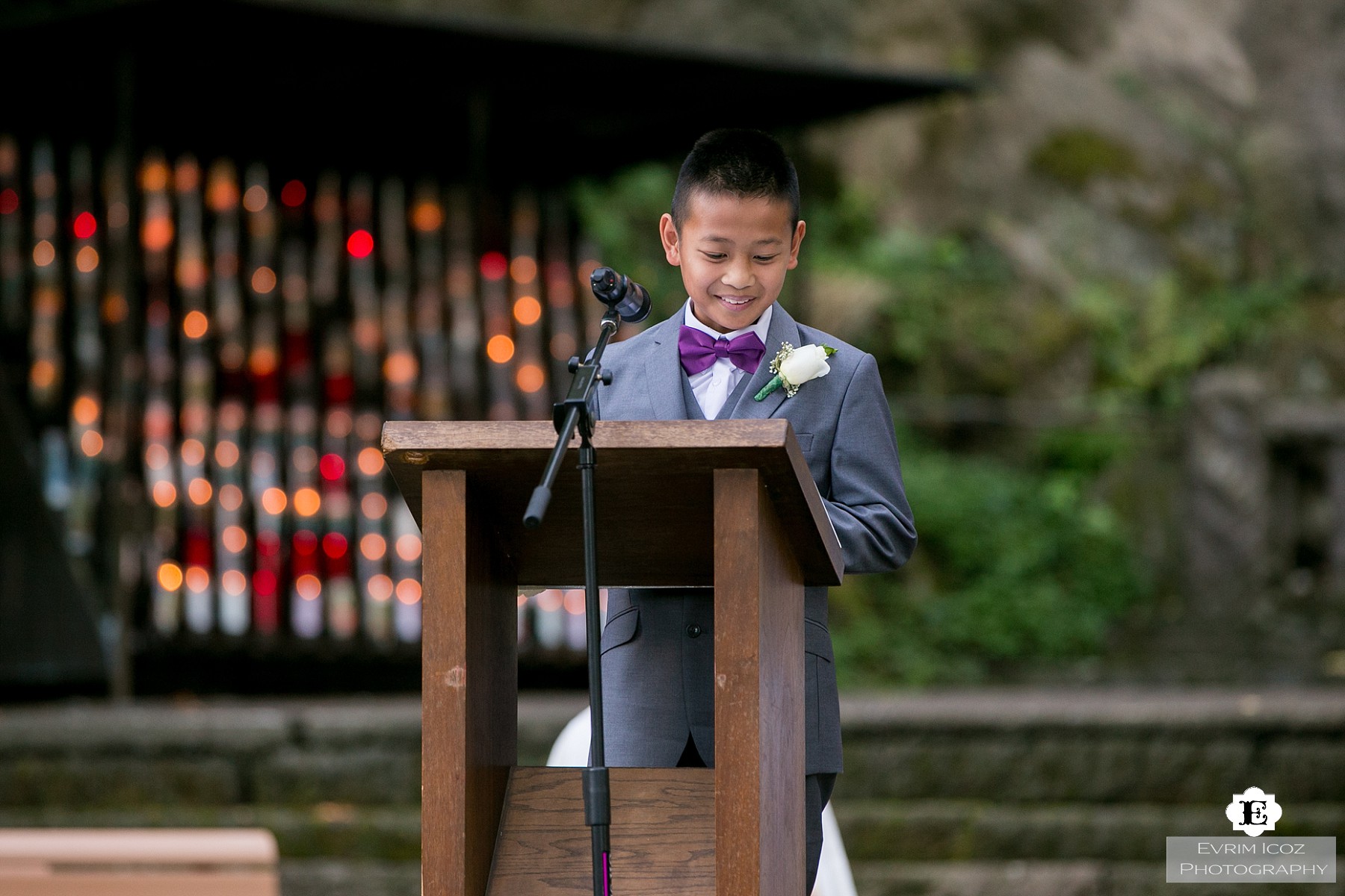 Wedding at The Grotto, Portland