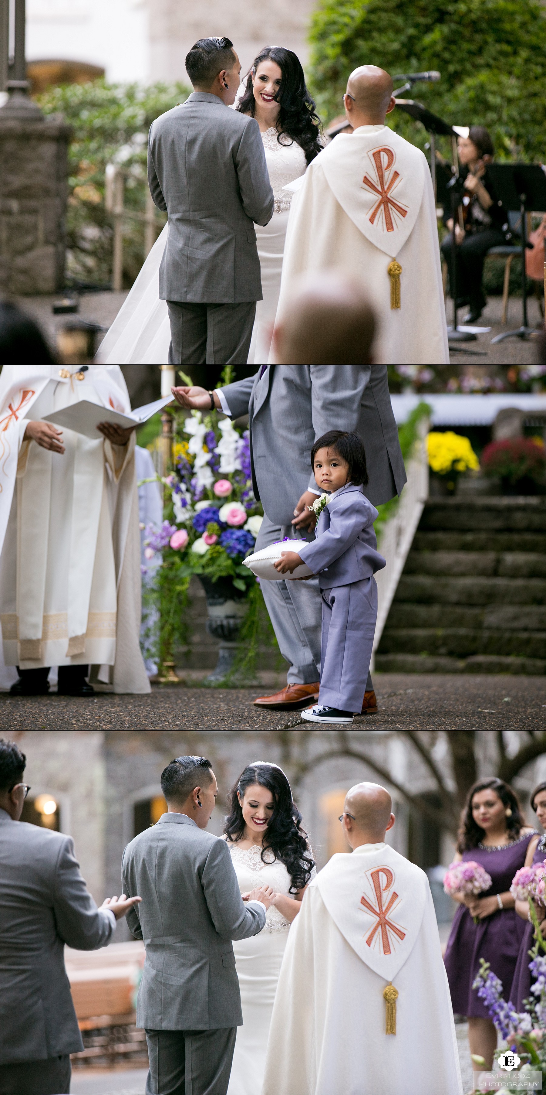 Wedding at The Grotto, Portland