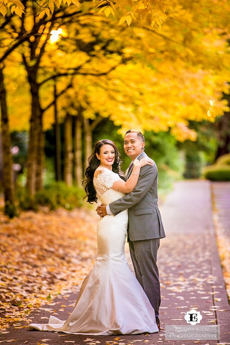 Wedding at The Grotto, Portland