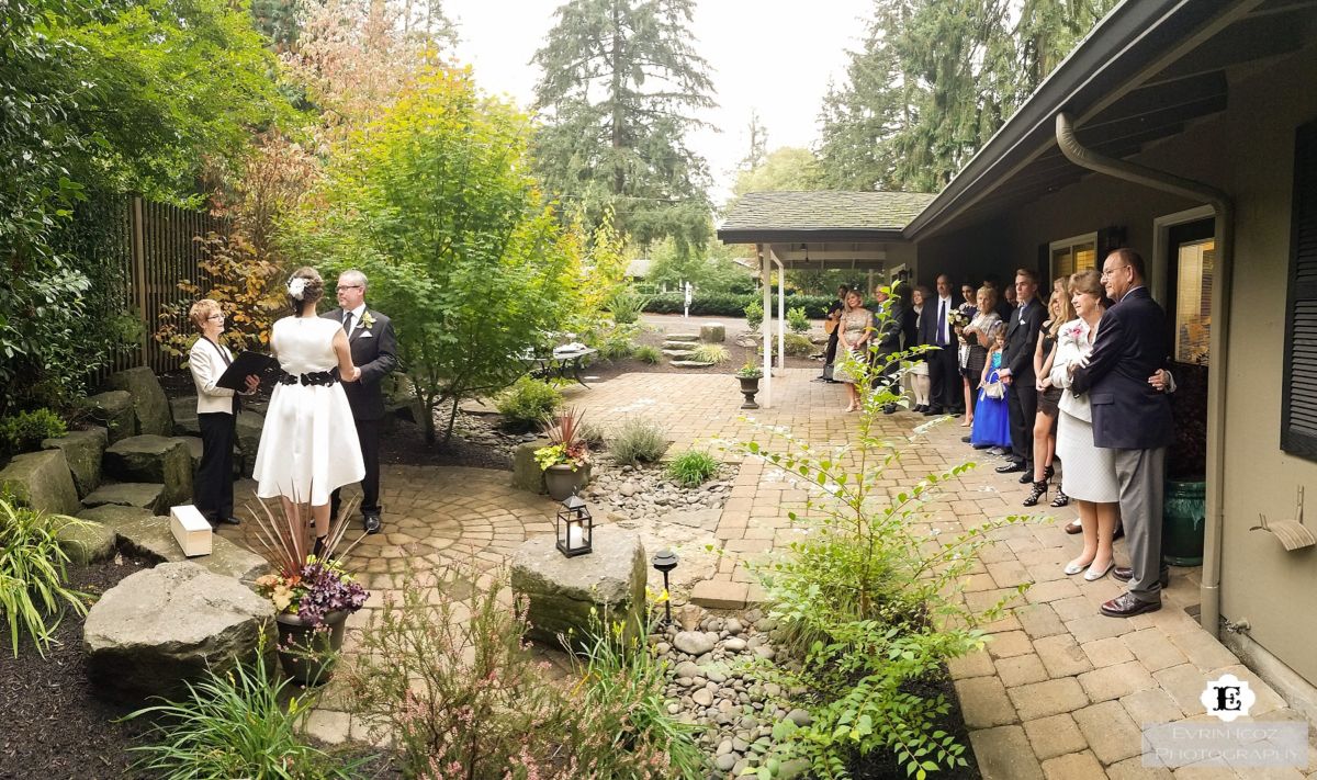 Portland Intimate Backyard Wedding