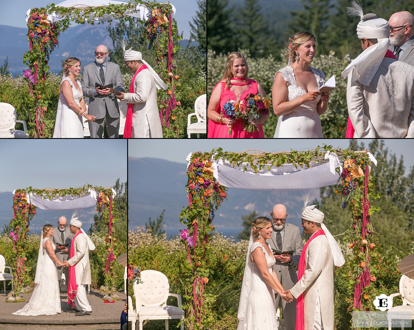 Indian Wedding at Skamania Lodge