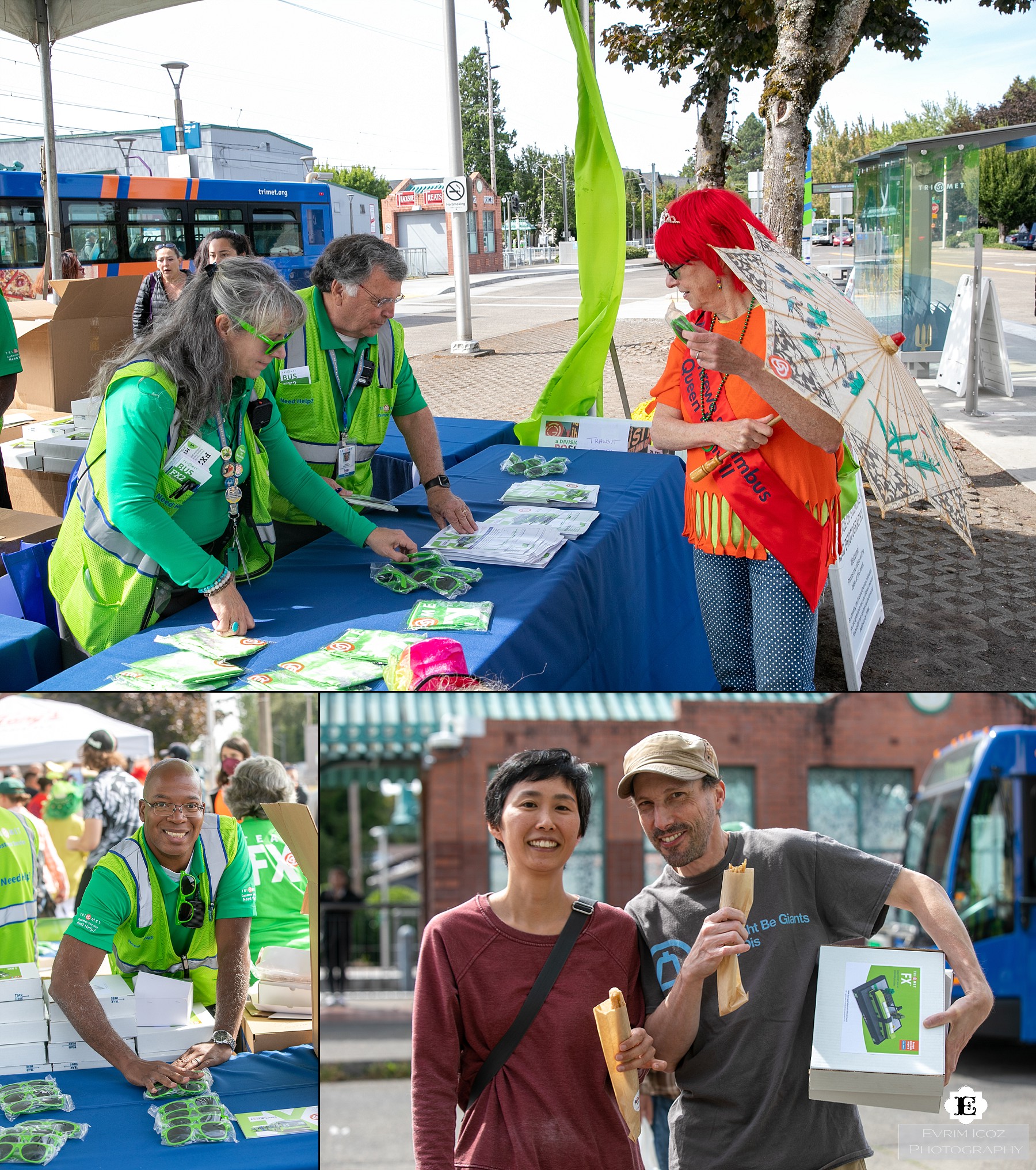 Portland to Gresham Trimet FX2 Bus Line Opening Event