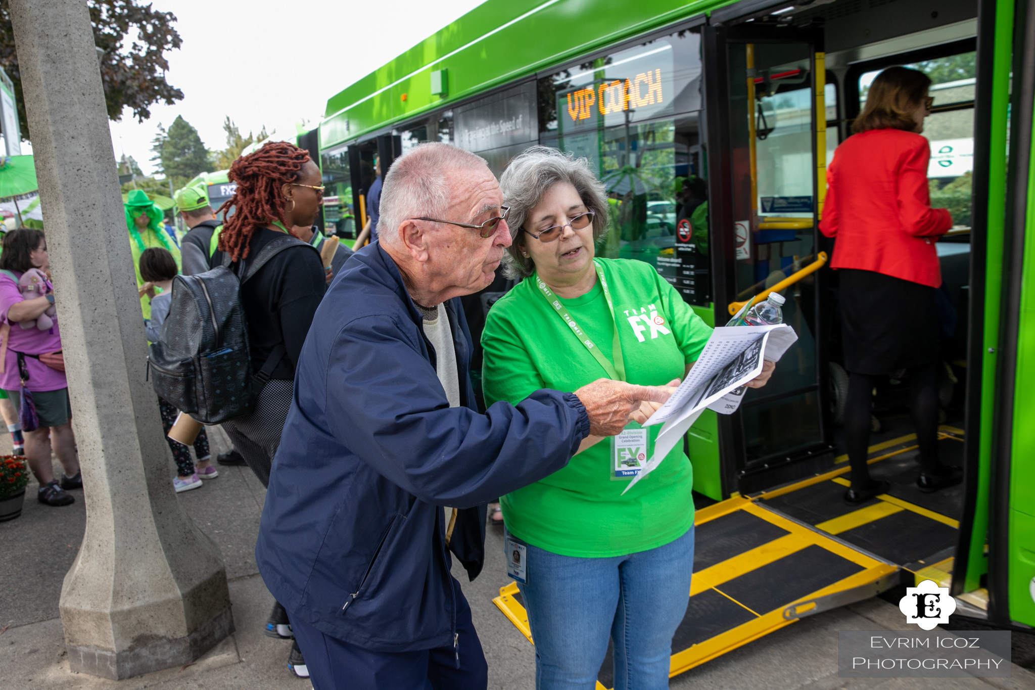 Portland to Gresham Trimet FX2 Bus Line Opening Event