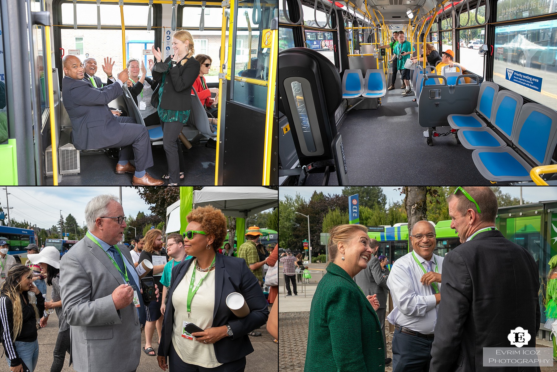 Portland to Gresham Trimet FX2 Bus Line Opening Event