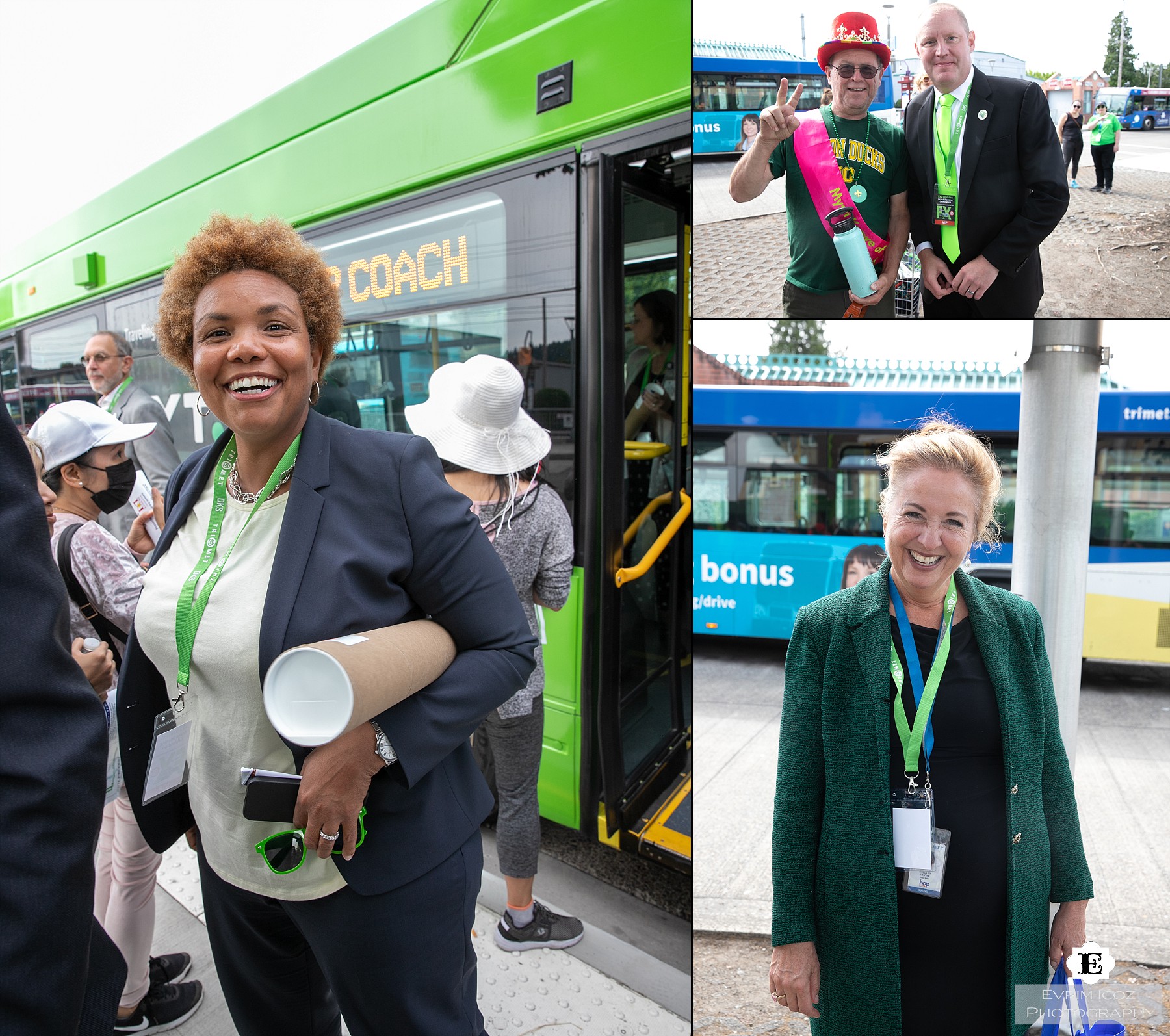 Portland to Gresham Trimet FX2 Bus Line Opening Event