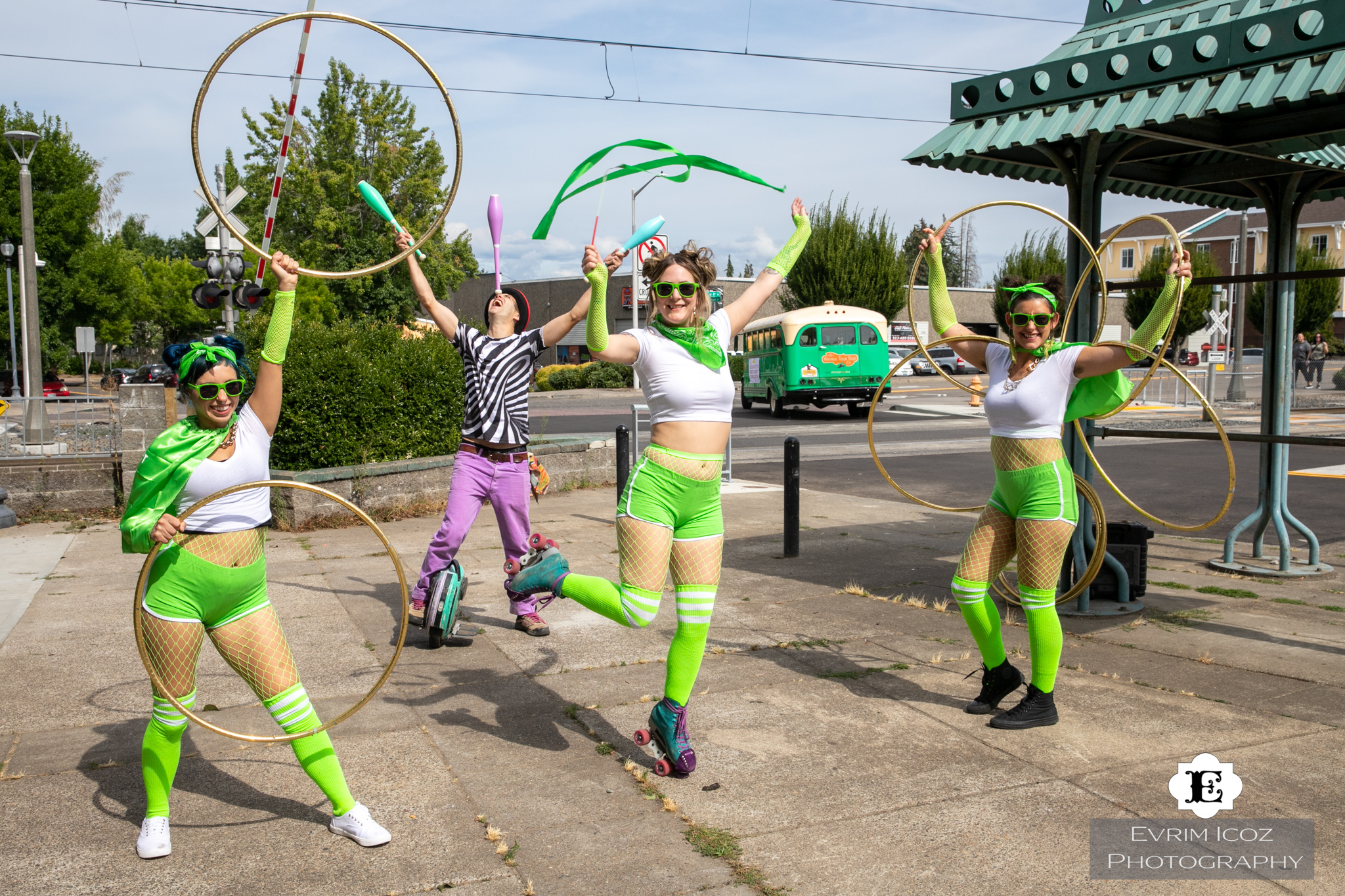 Portland to Gresham Trimet FX2 Bus Line Opening Event